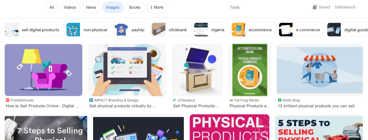 Sell Physical Products Online